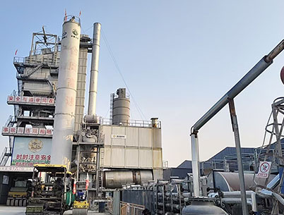 2024年12月27日安徽阜陽瀝青拌合站導熱油系統整體清洗結束