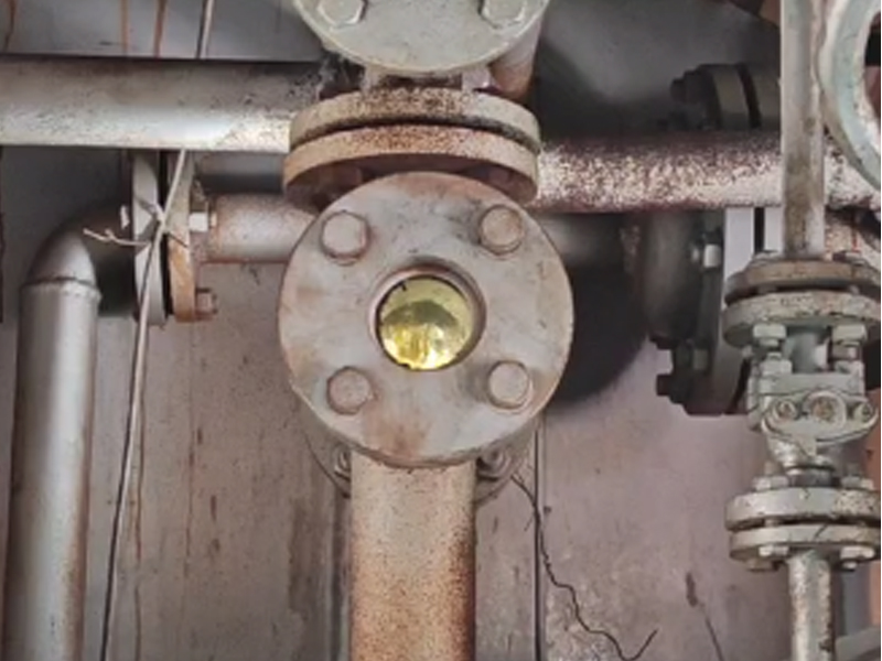 2025年4月10日浙江150噸導熱油在線再生凈化工程