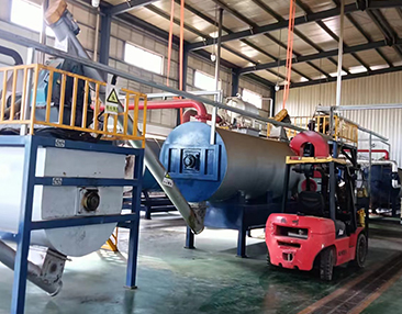 2025年6月3日江西撫州導熱油鍋爐清洗工程結束順利投產運行