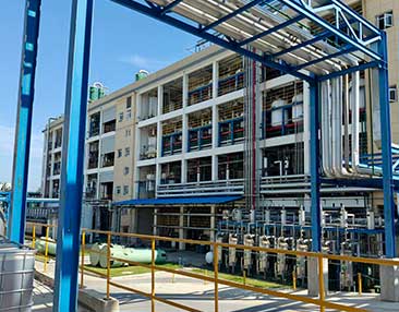 2025年9月4日湖北荊門30噸導熱油系統整體清洗工程結束